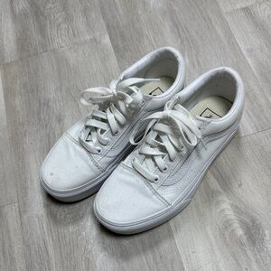 Vans Women's White Sneakers